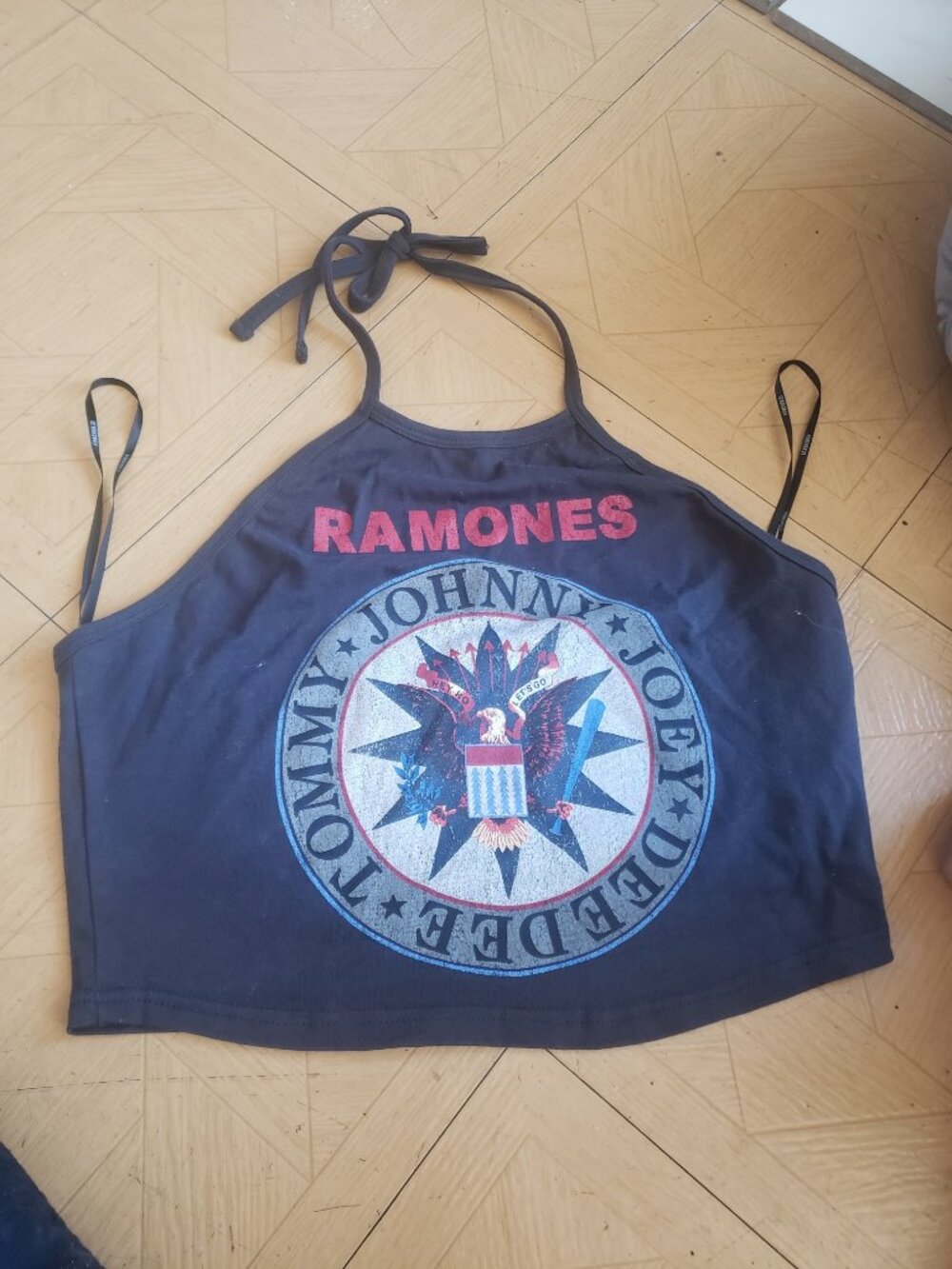 Ramones Halter top  Bravado Size Large